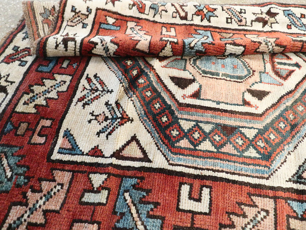 Antique Persian Serab Gallery Rug, No.11459 - Staging