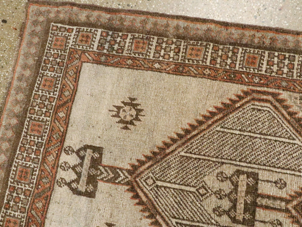 Antique Persian Serab Runner, No.11461 - Staging