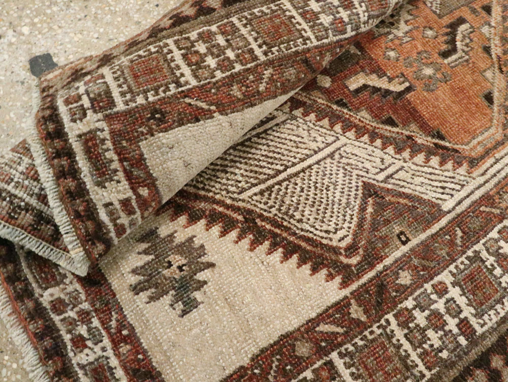 Antique Persian Serab Runner, No.11461 - Staging