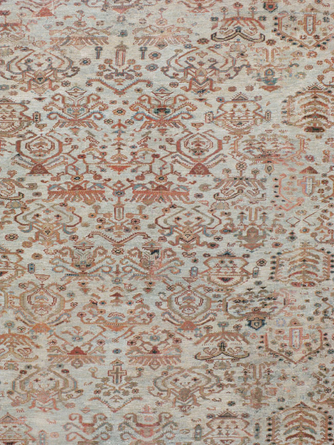 Antique Persian Sultanabad Carpet, No.11471 - Staging