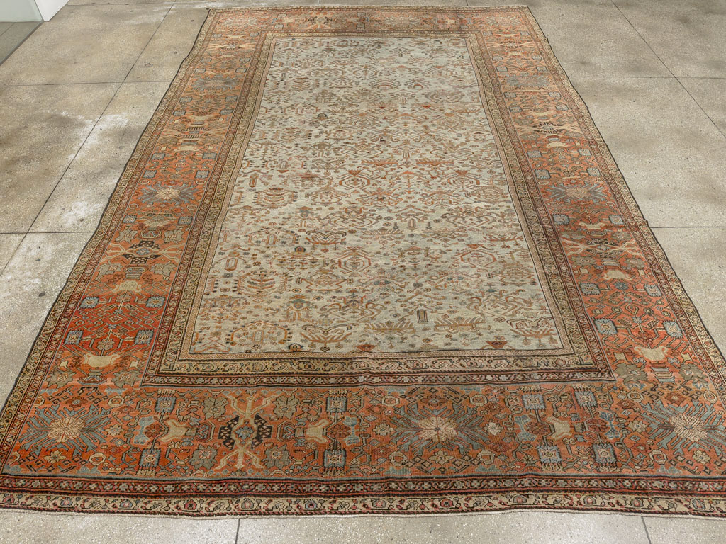 Antique Persian Sultanabad Carpet, No.11471 - Staging