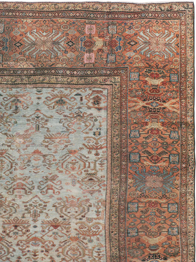 Antique Persian Sultanabad Carpet, No.11471 - Staging