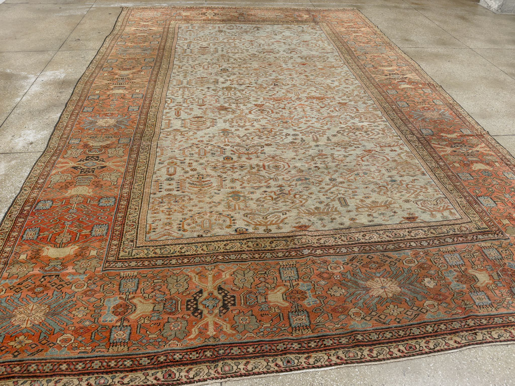Antique Persian Sultanabad Carpet, No.11471 - Staging