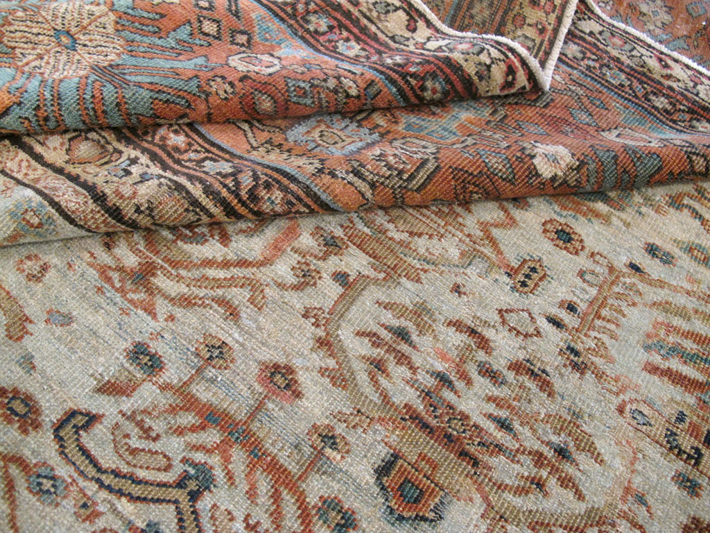 Antique Persian Sultanabad Carpet, No.11471 - Staging
