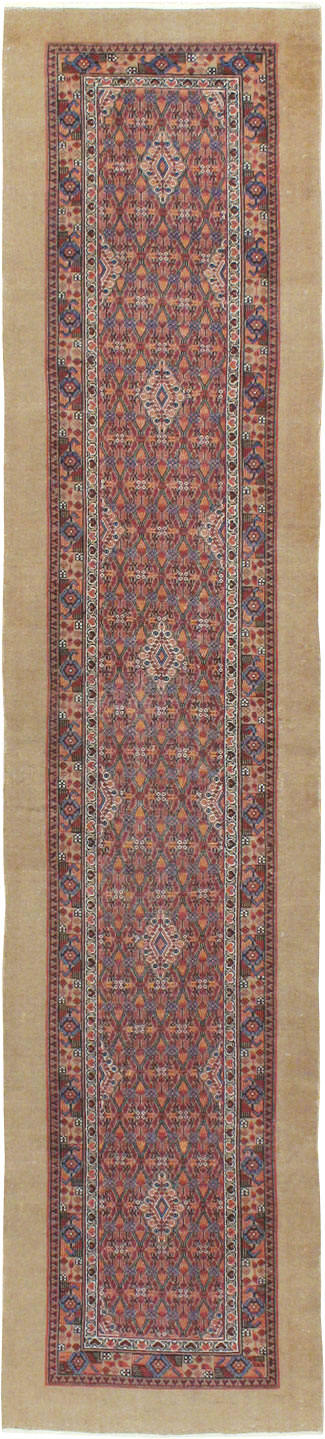 Antique Persian Serab Runner, No.11515 - Staging