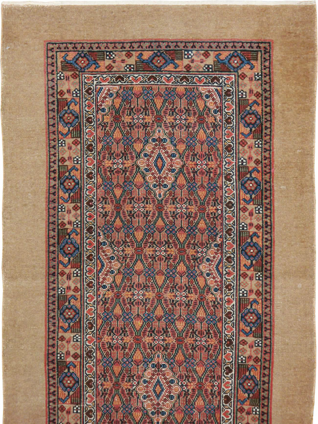 Antique Persian Serab Runner, No.11515 - Staging