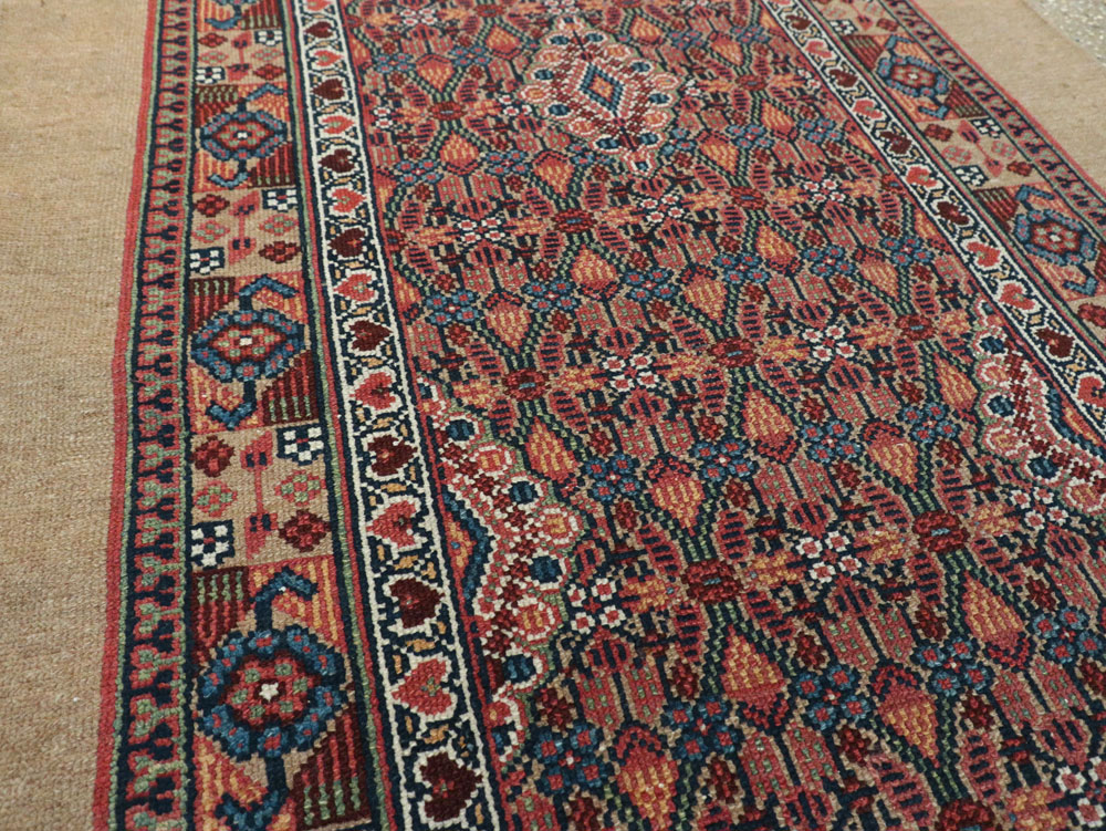 Antique Persian Serab Runner, No.11515 - Staging
