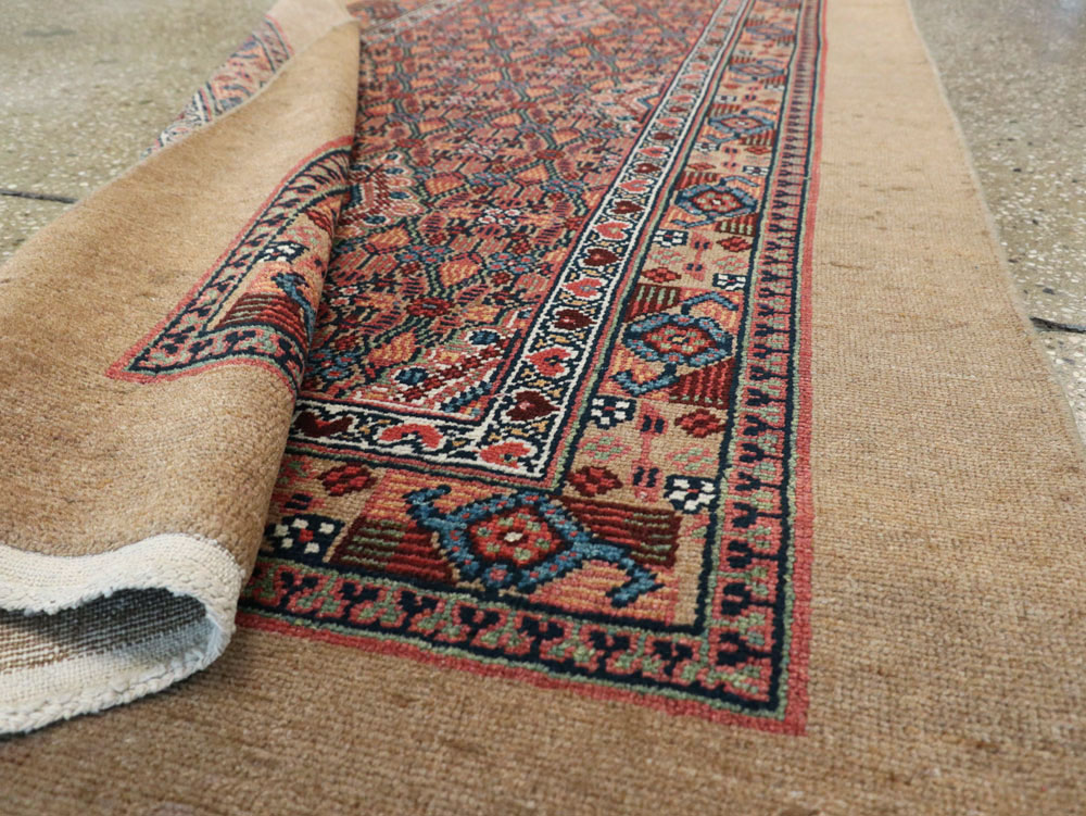 Antique Persian Serab Runner, No.11515 - Staging