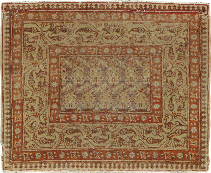 Antique Persian Tabriz Haji Jalili Rug, No.11613 - Staging