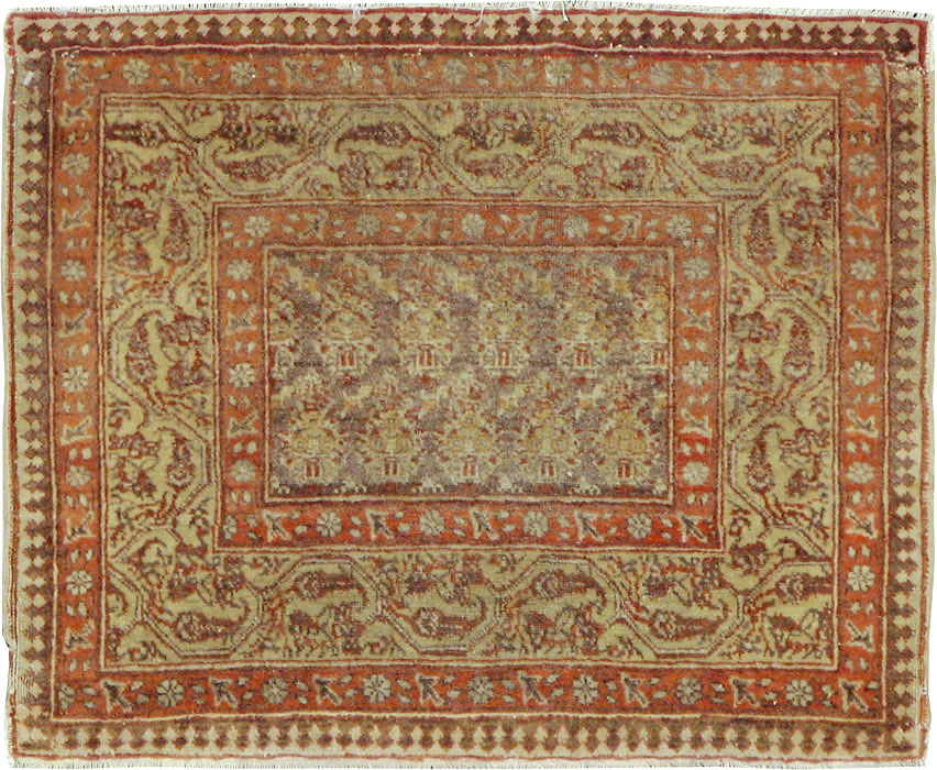 Antique Persian Tabriz Haji Jalili Rug, No.11613 - Staging