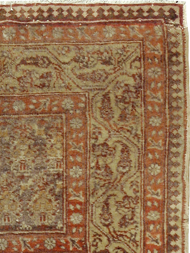 Antique Persian Tabriz Haji Jalili Rug, No.11613 - Staging