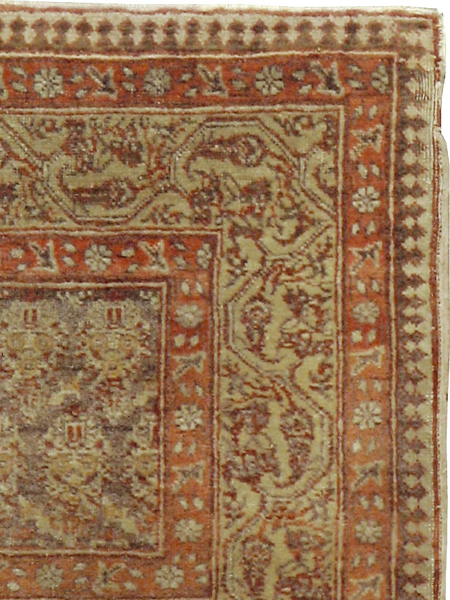 Antique Persian Tabriz Haji Jalili Rug, No.11613 - Staging