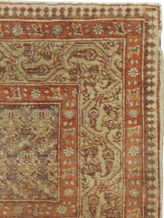 Antique Persian Tabriz Haji Jalili Rug, No.11613 - Staging