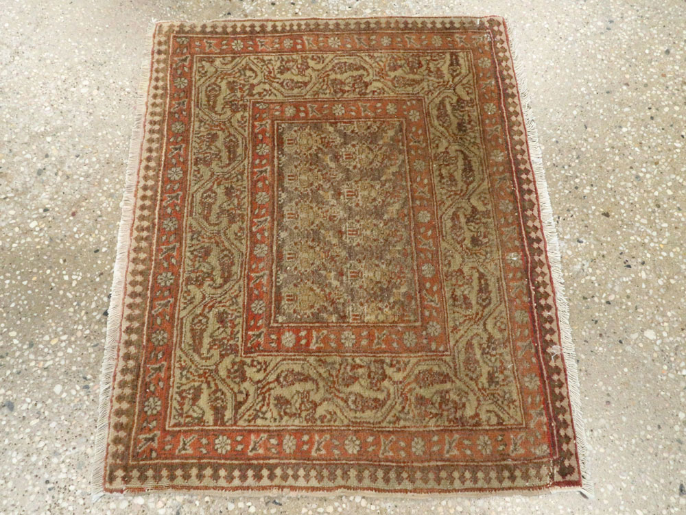 Antique Persian Tabriz Haji Jalili Rug, No.11613 - Staging