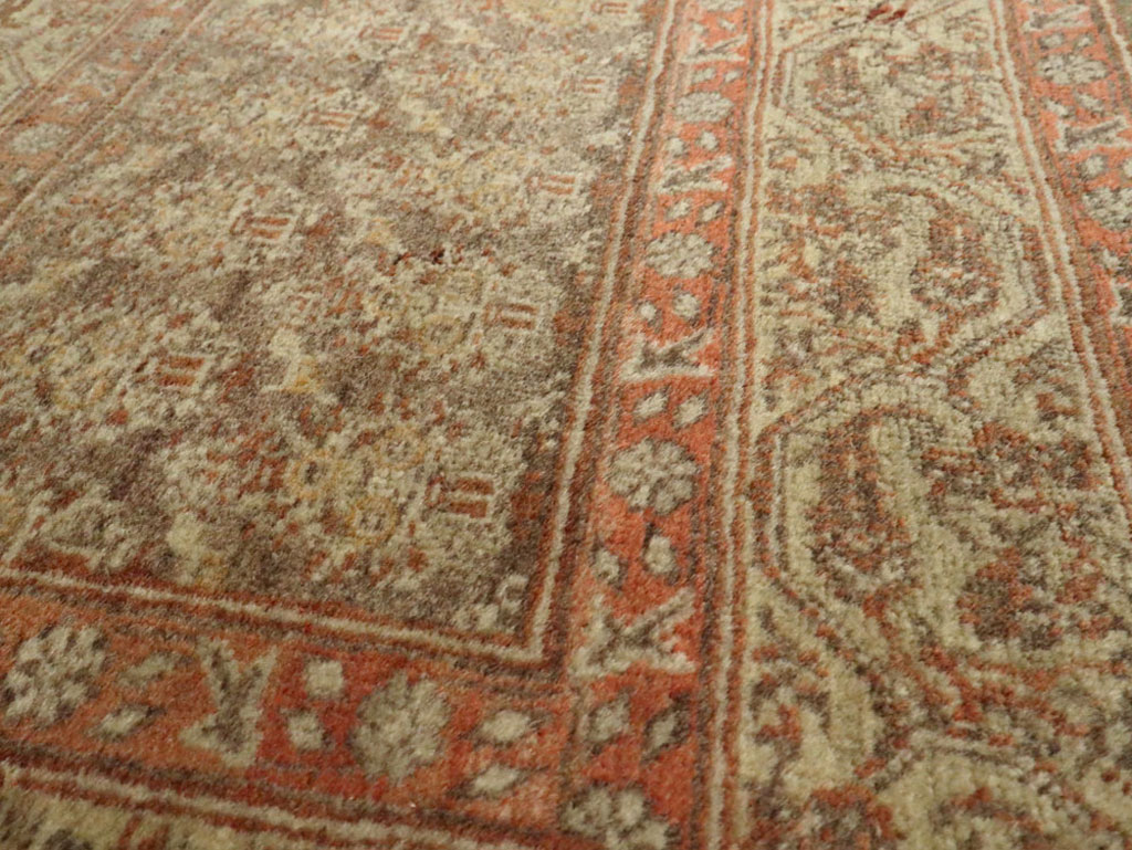 Antique Persian Tabriz Haji Jalili Rug, No.11613 - Staging