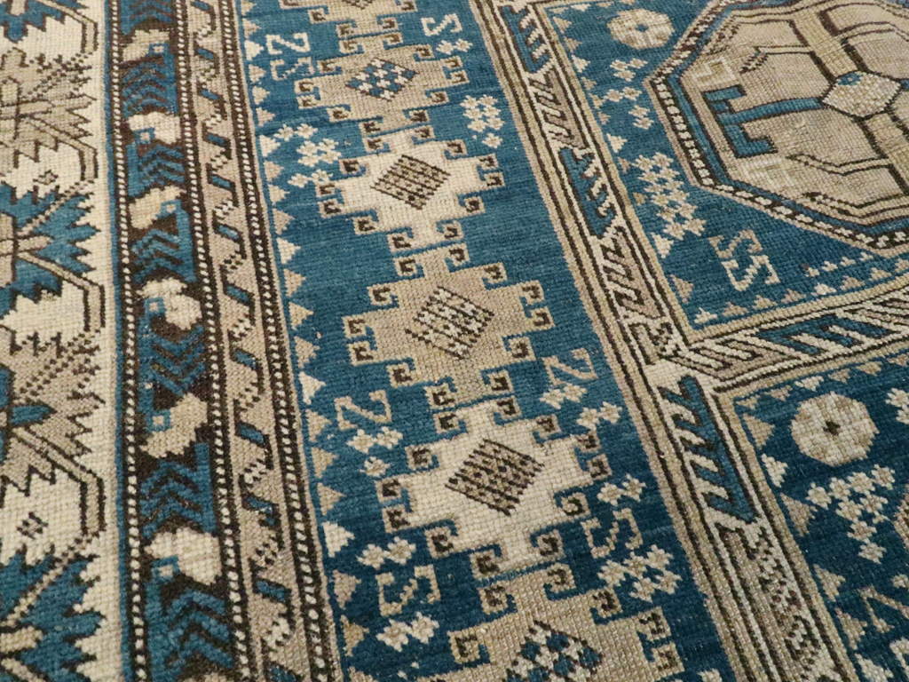 Antique Caucasian Shirvan Rug, No.11616 - Staging
