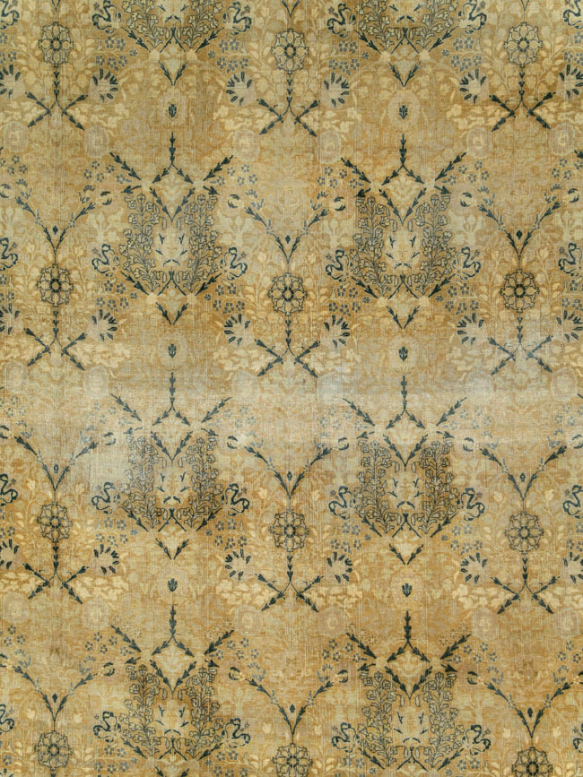 Antique Indo-Tabriz Carpet, No.11637 - Staging