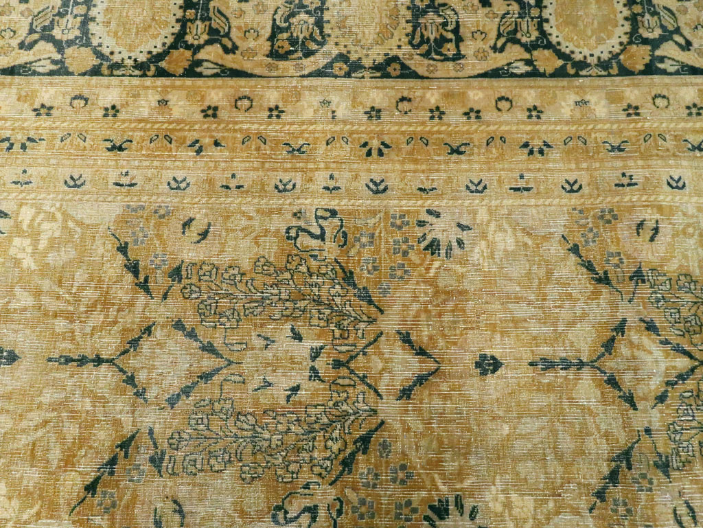 Antique Indo-Tabriz Carpet, No.11637 - Staging