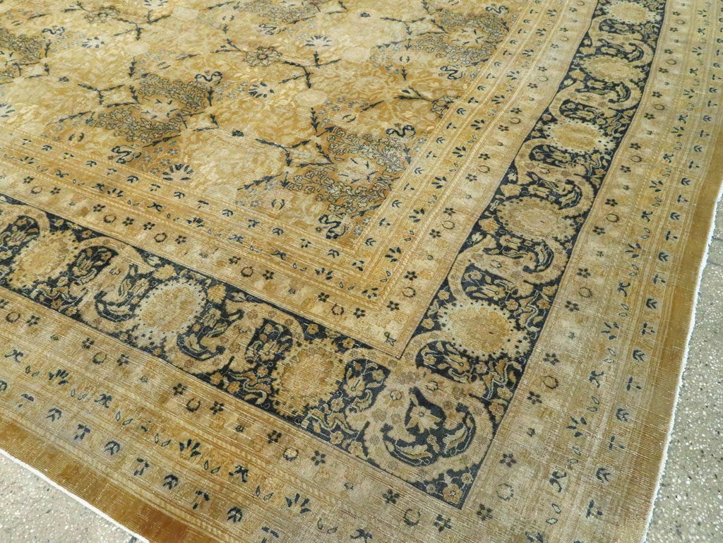 Antique Indo-Tabriz Carpet, No.11637 - Staging