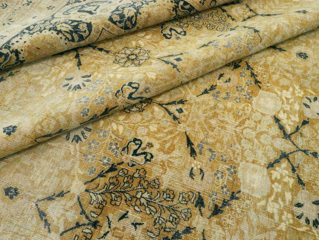 Antique Indo-Tabriz Carpet, No.11637 - Staging