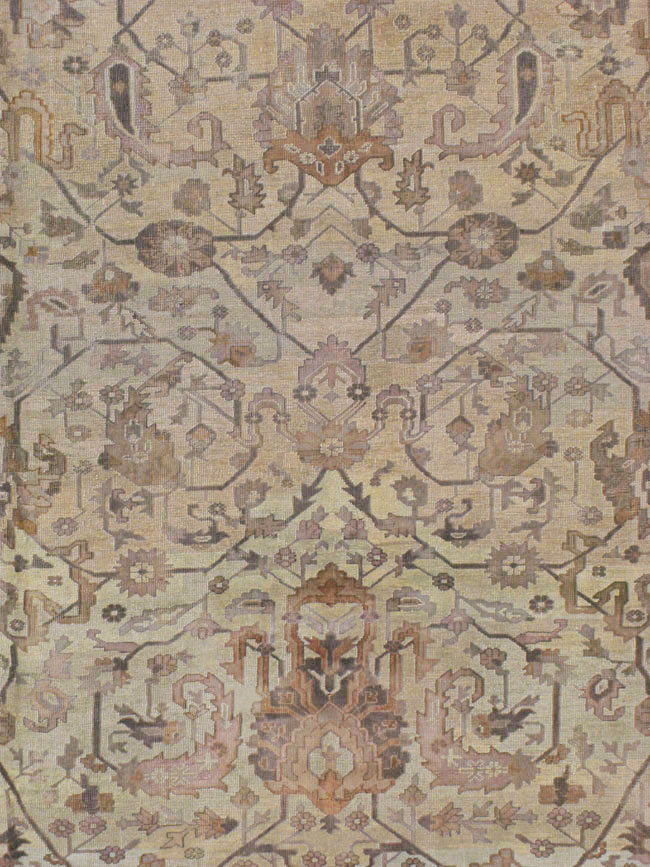 A Oushak Carpet, No.11655 - Staging