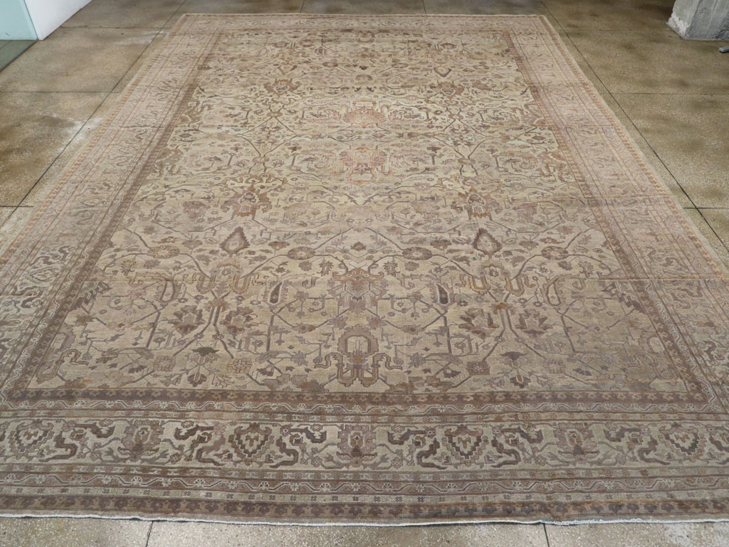 A Oushak Carpet, No.11655 - Staging