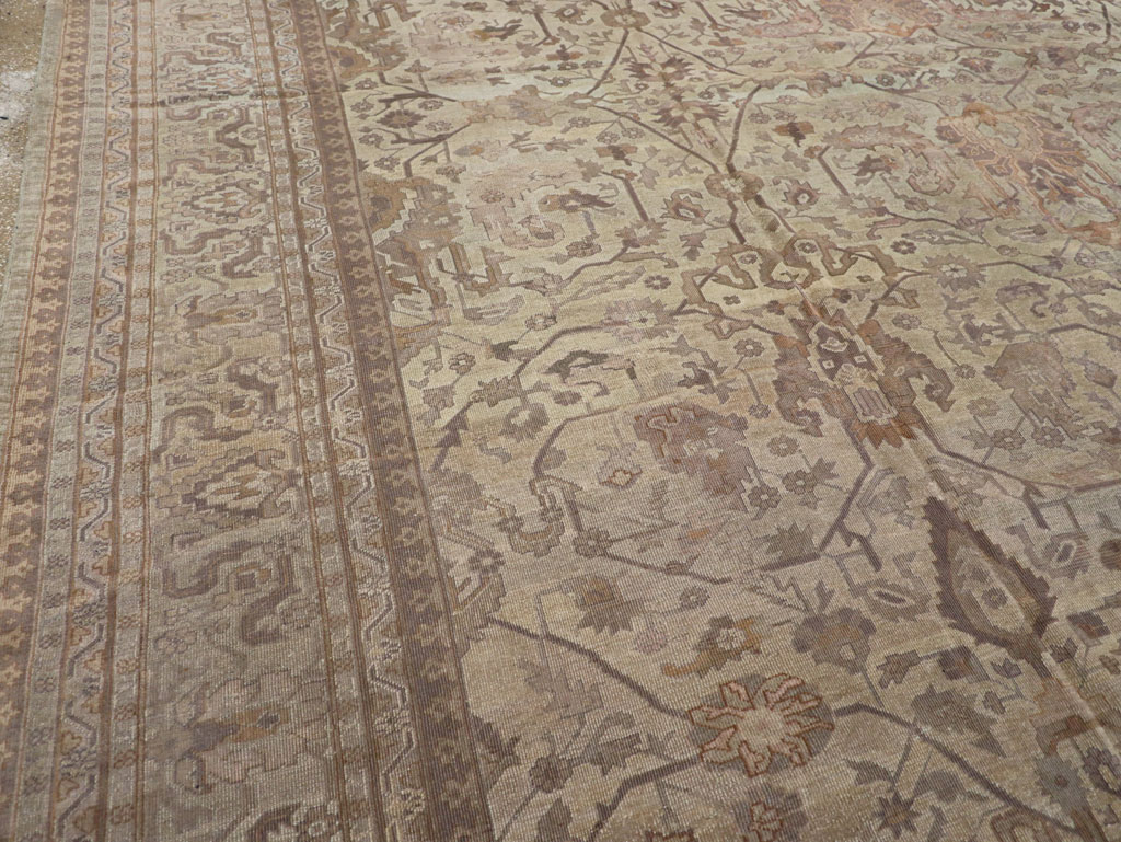 A Oushak Carpet, No.11655 - Staging