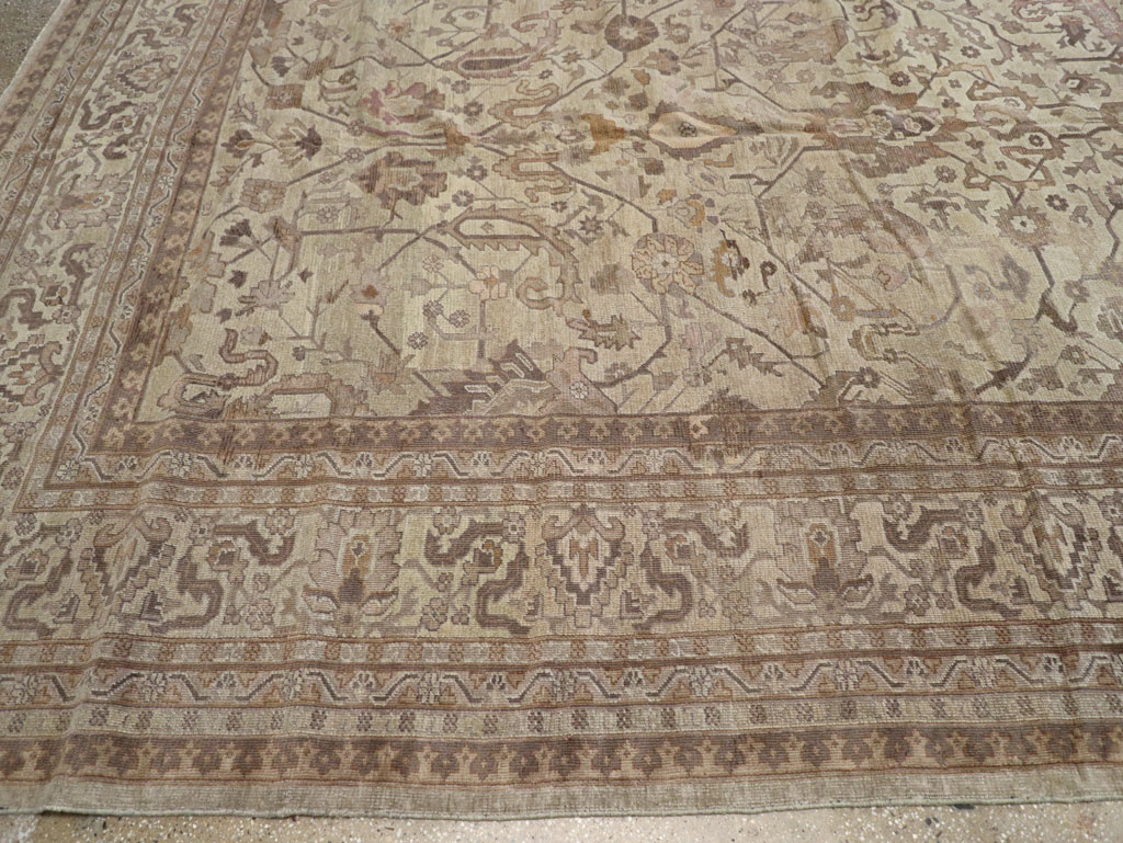 A Oushak Carpet, No.11655 - Staging