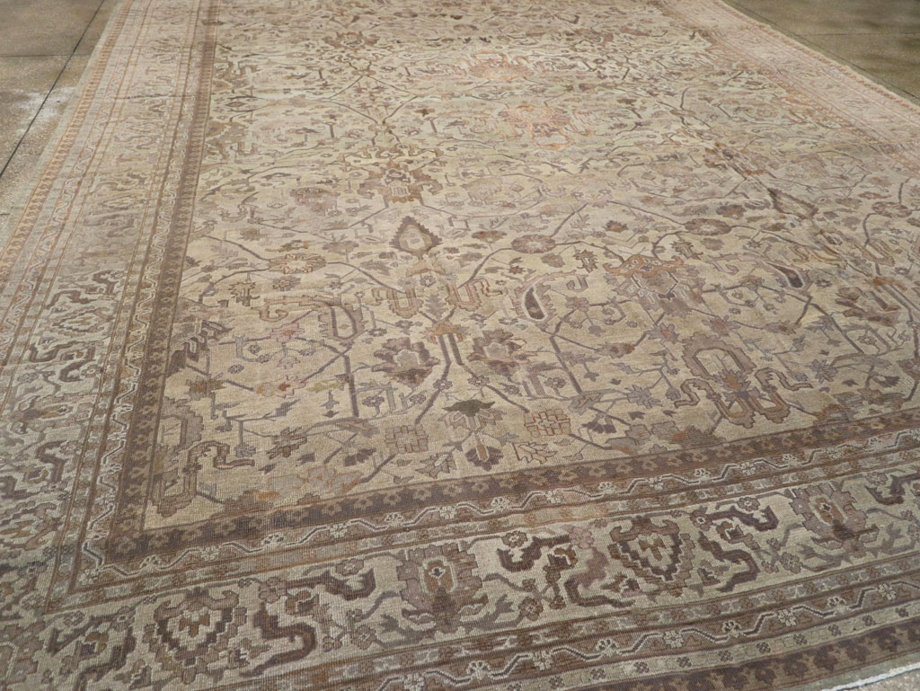 A Oushak Carpet, No.11655 - Staging