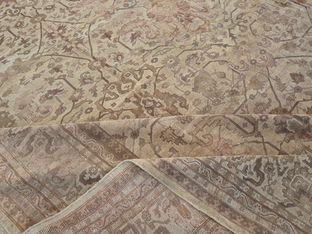 A Oushak Carpet, No.11655 - Staging