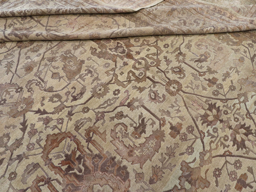 A Oushak Carpet, No.11655 - Staging