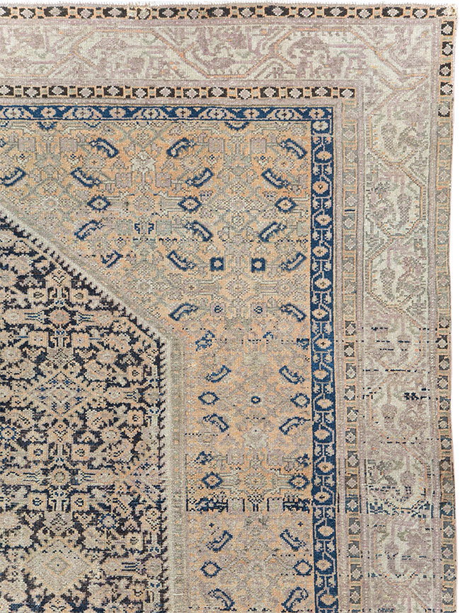 Antique Persian Malayer Gallery Carpet, No.11685 - Staging