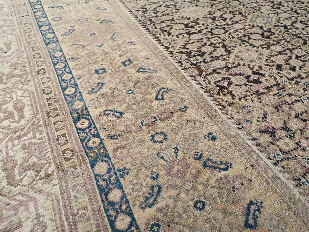 Antique Persian Malayer Gallery Carpet, No.11685 - Staging
