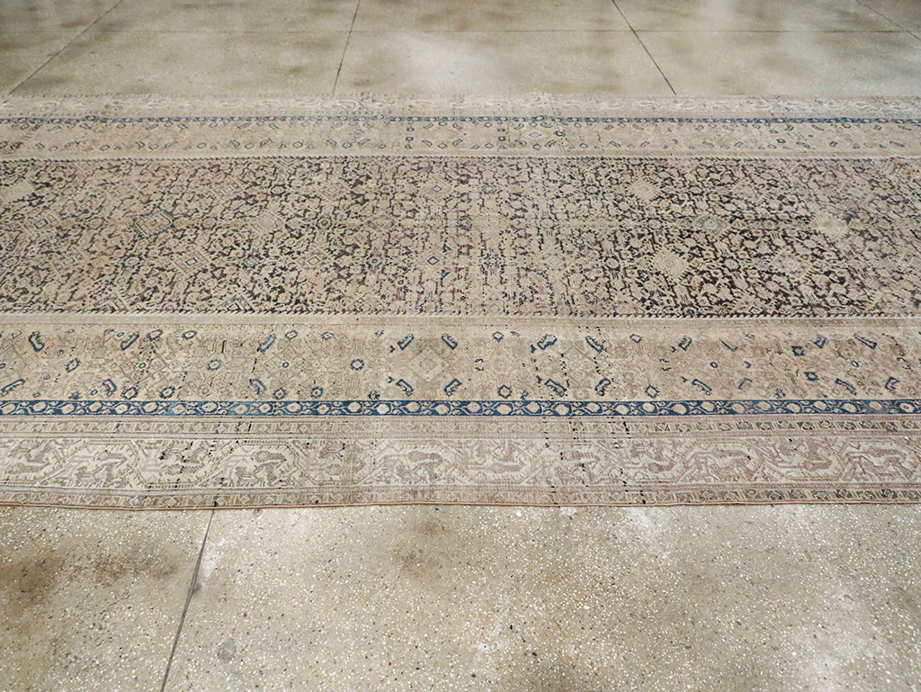 Antique Persian Malayer Gallery Carpet, No.11685 - Staging