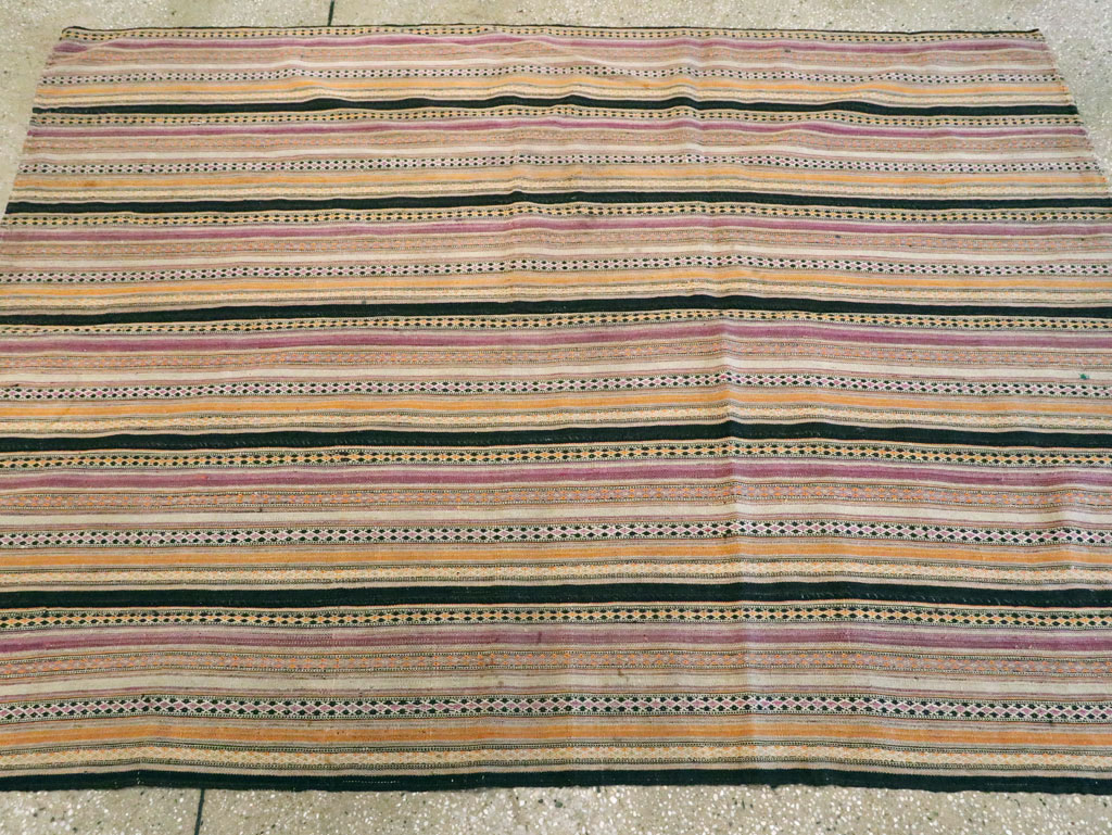 Vintage Persian Kilim, No.11760 - Staging