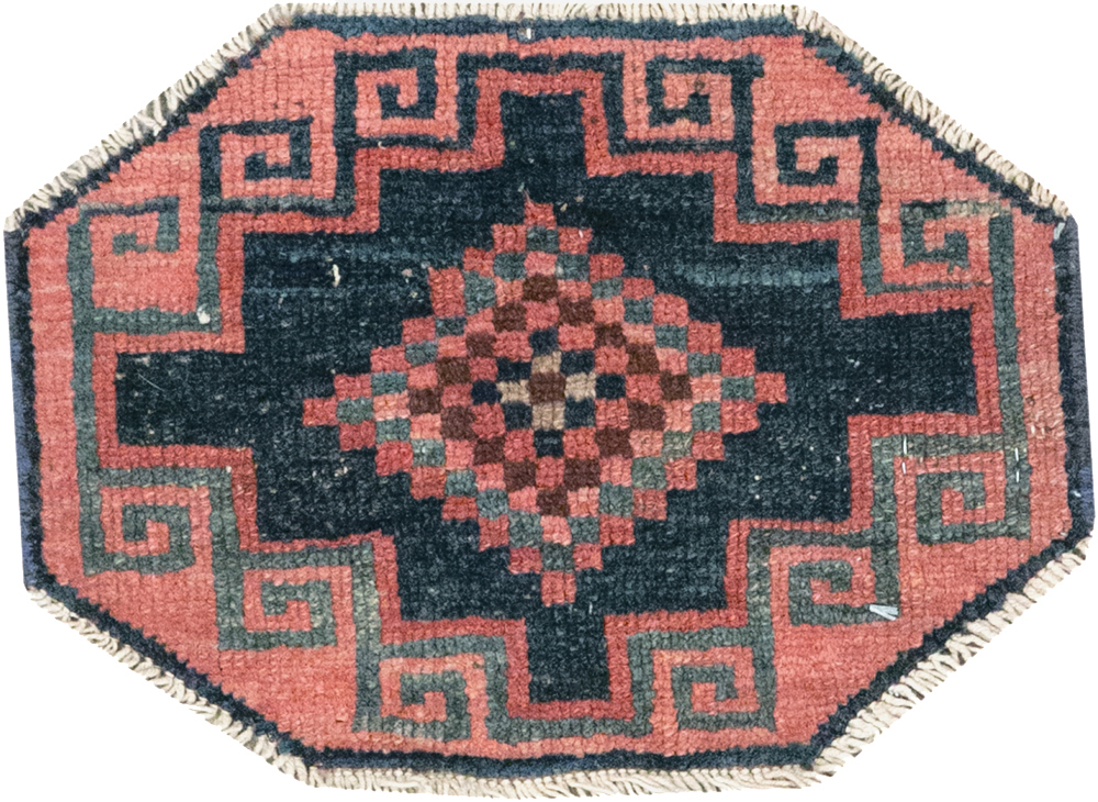 Vintage Persian Malayer Rug, No.11768 - Staging