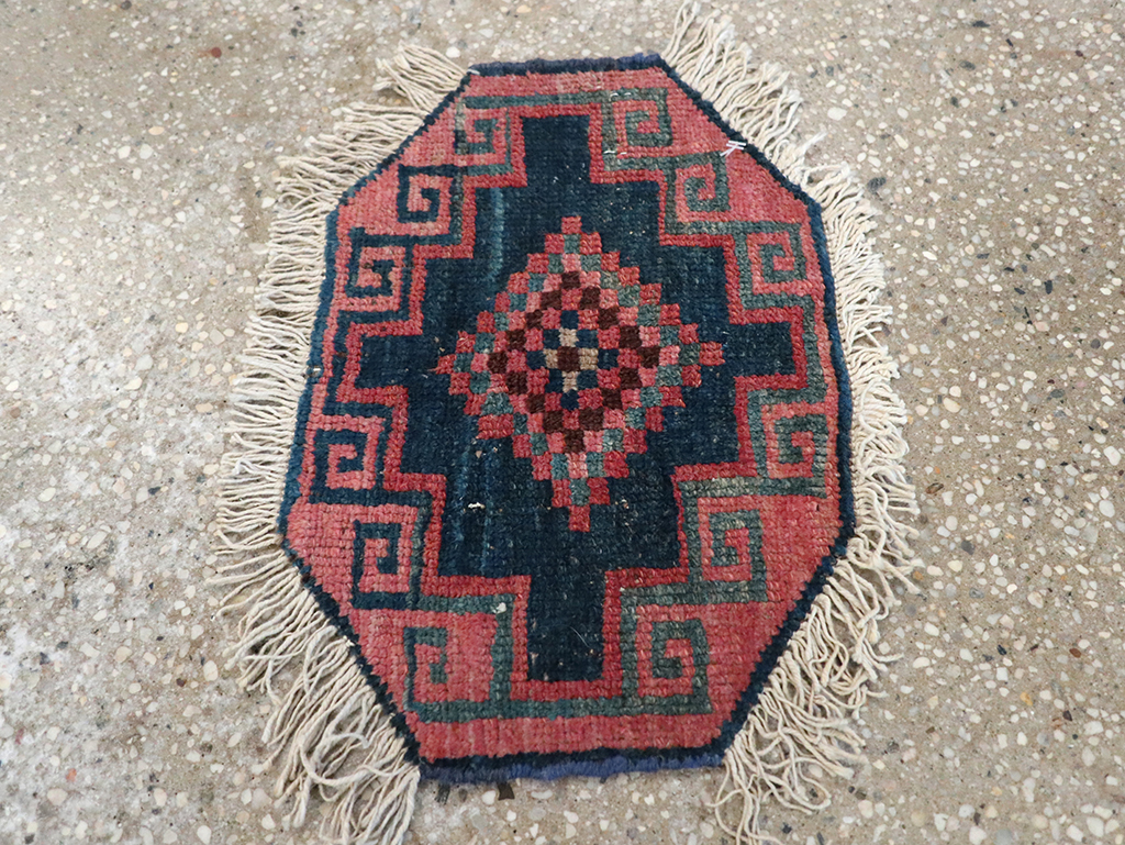 Vintage Persian Malayer Rug, No.11768 - Staging