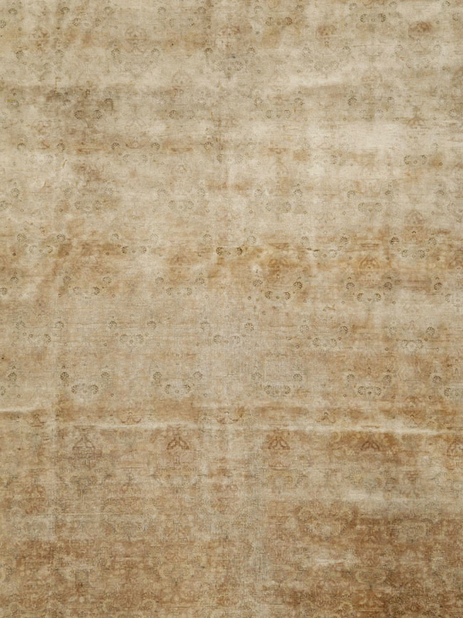 Antique Persian Tabriz Carpet, No.11786 - Staging