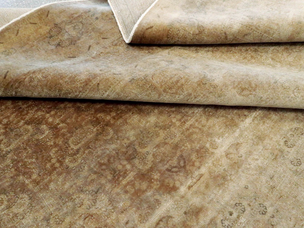 Antique Persian Tabriz Carpet, No.11786 - Staging