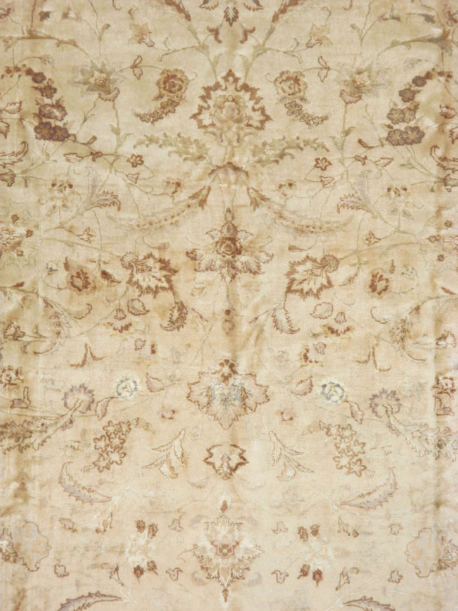 Vintage Persian Tabriz Carpet, No.11787 - Staging