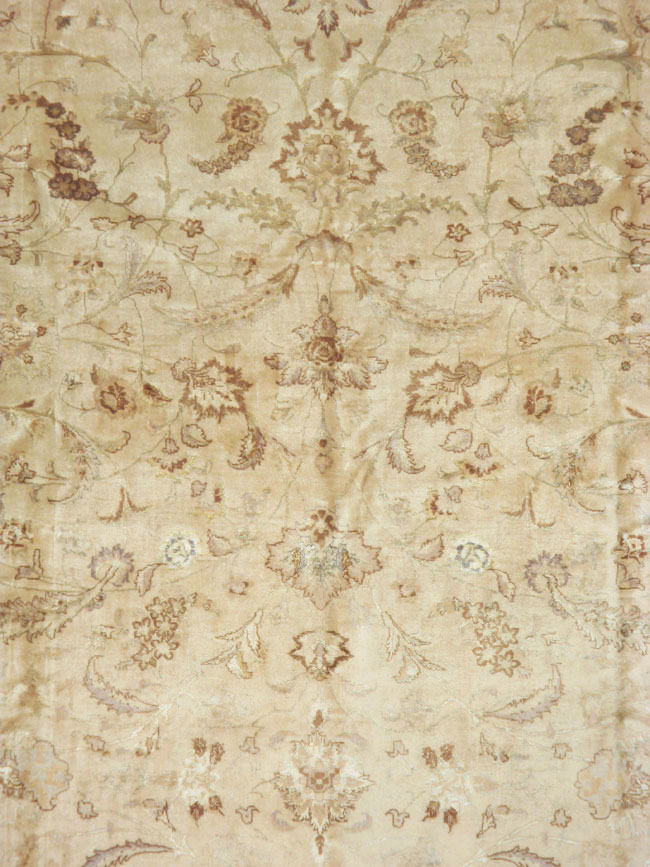 Vintage Persian Tabriz Carpet, No.11787 - Staging