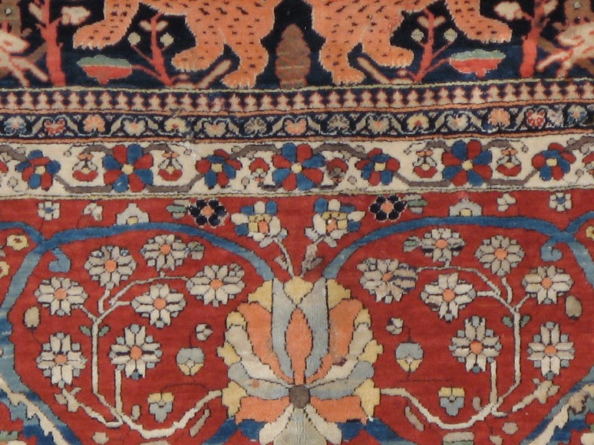 A Mohtashem Kashan Rug, No.11837 - Staging