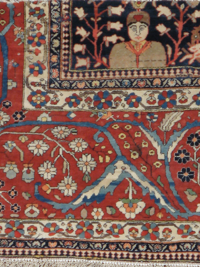 A Mohtashem Kashan Rug, No.11837 - Staging