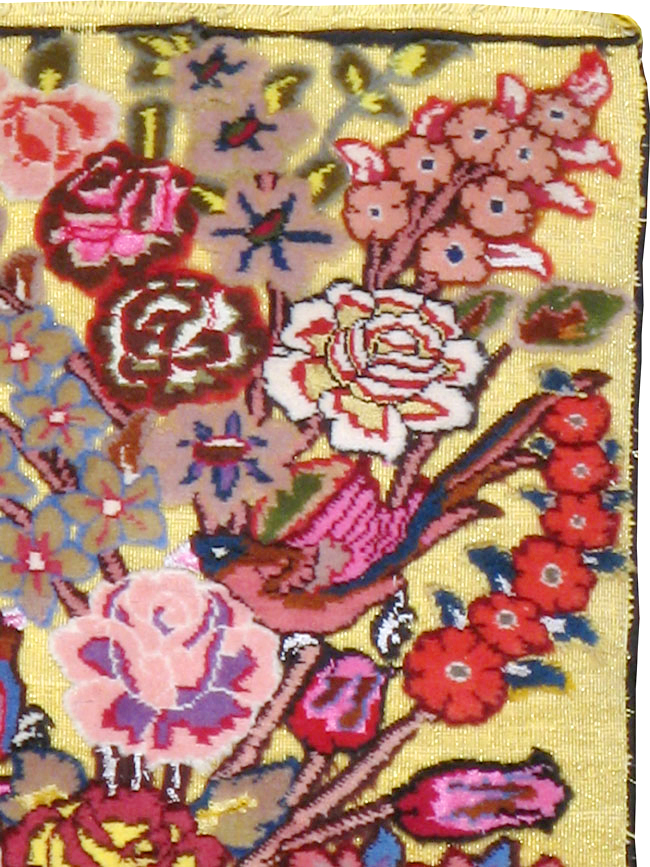 Vintage Persian Souf Rug (Pair: 1 of 2), No.11847 - Staging