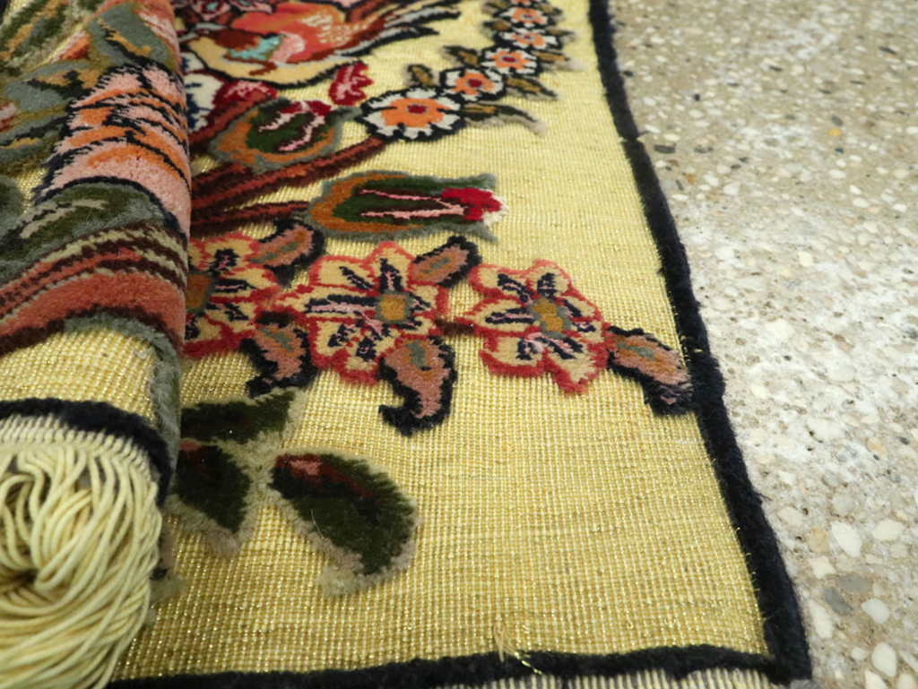 Vintage Persian Souf Rug (Pair: 2 of 2), No.11848 - Staging