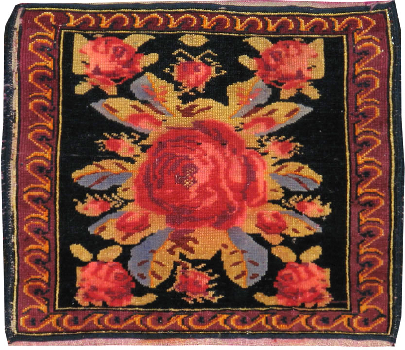 Antique Caucasian Kuba Rug, No.11861 - Staging