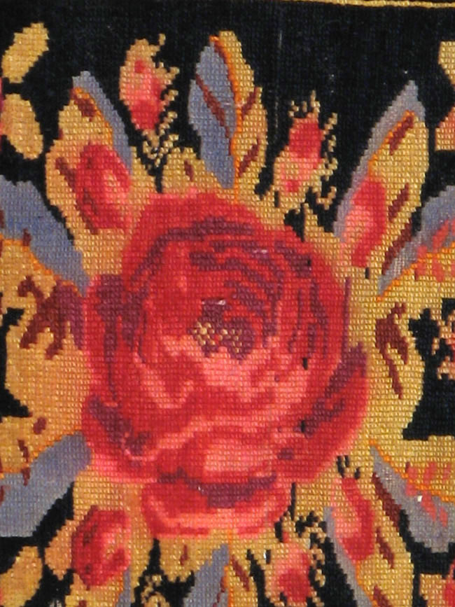 Antique Caucasian Kuba Rug, No.11861 - Staging