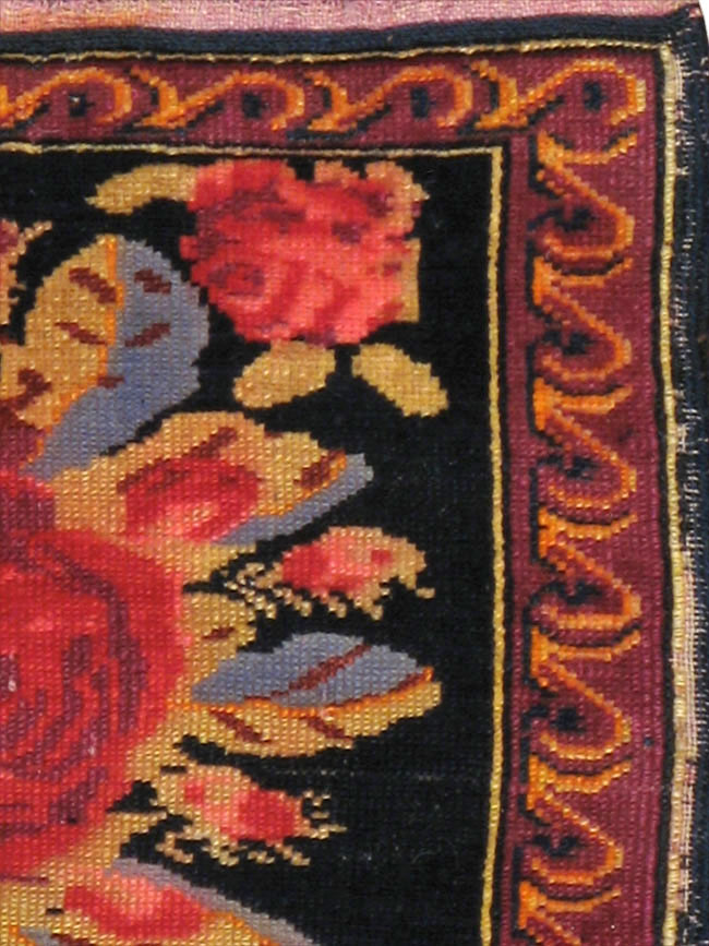 Antique Caucasian Kuba Rug, No.11861 - Staging