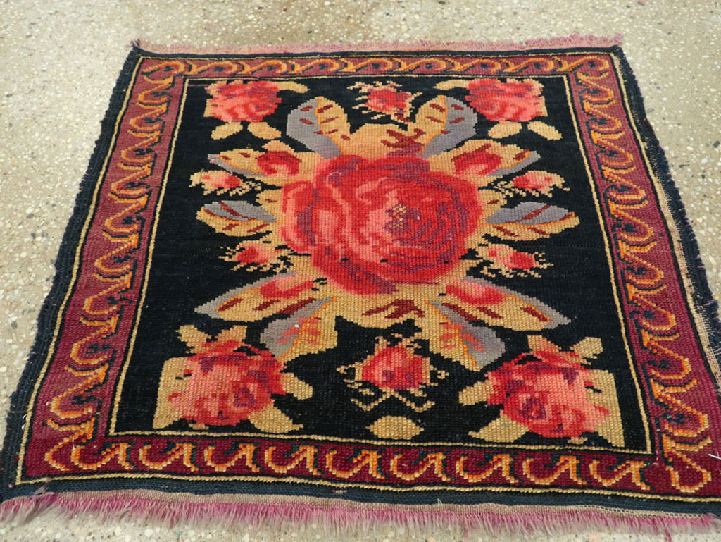 Antique Caucasian Kuba Rug, No.11861 - Staging
