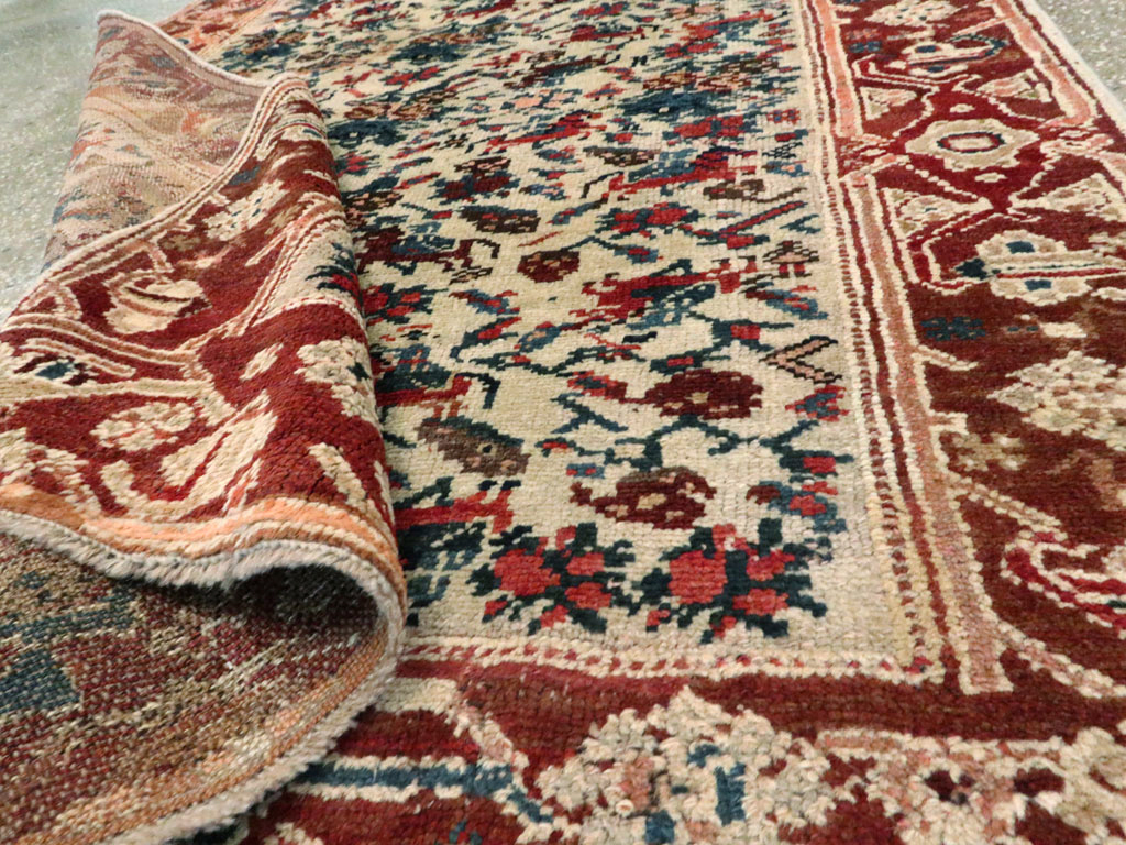 Antique Persian Kurdish Rug, No.11878 - Staging